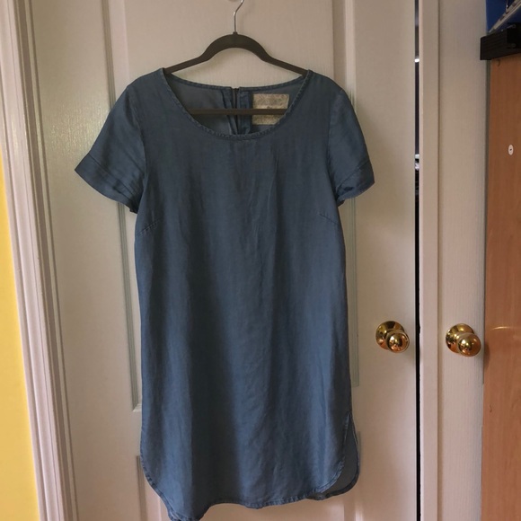 Denim-looking dress - Picture 1 of 2